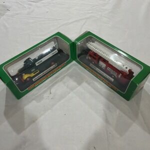 NEW Lot Of 2 Mini Hess Trucks.  2000 Hess First Truck& 1999 Miniature Fire Truck